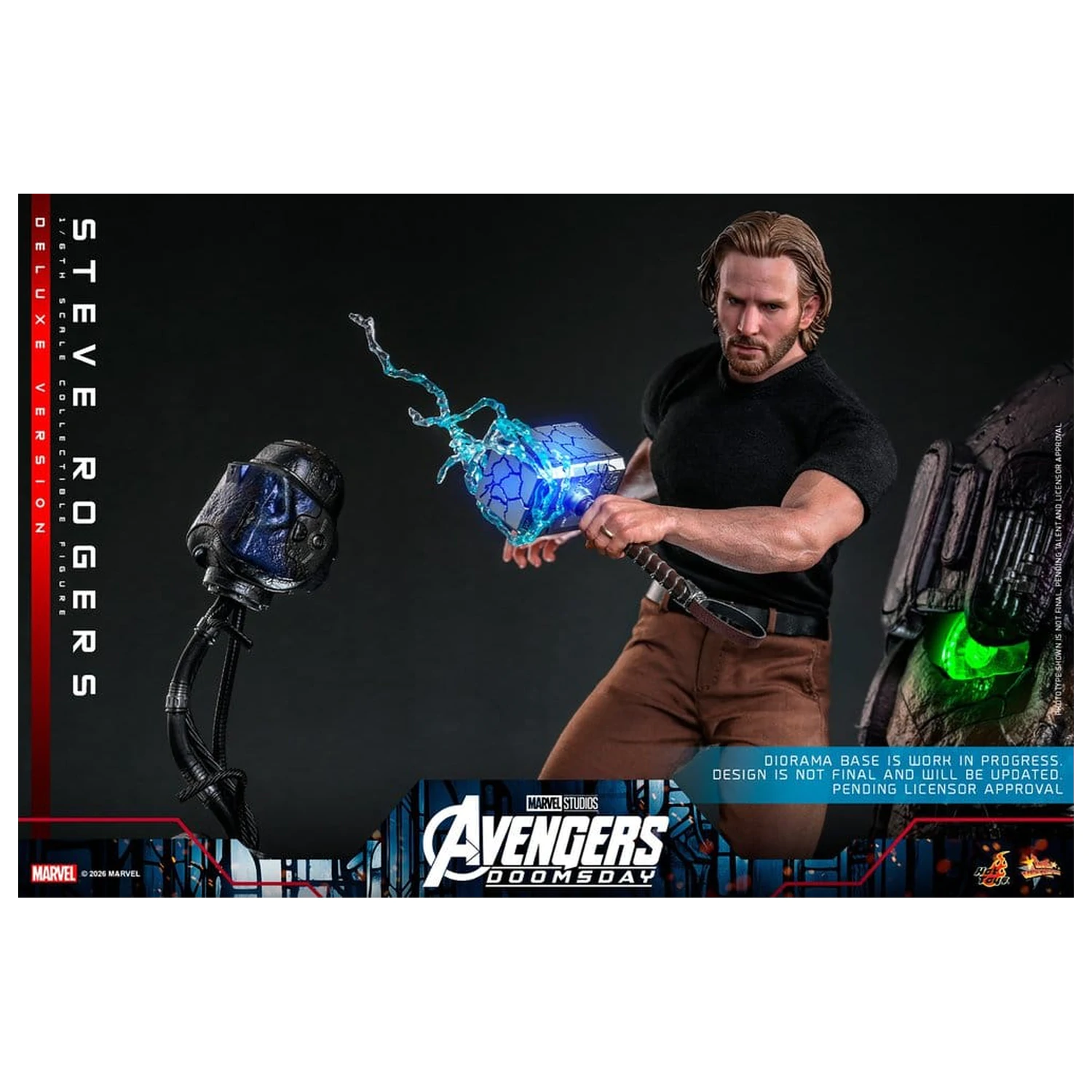 Marvel Avengers: Doomsday Movie Masterpiece akční figurka 1/6 Steve Rogers (Deluxe Version) 31 cm fotografii produktu