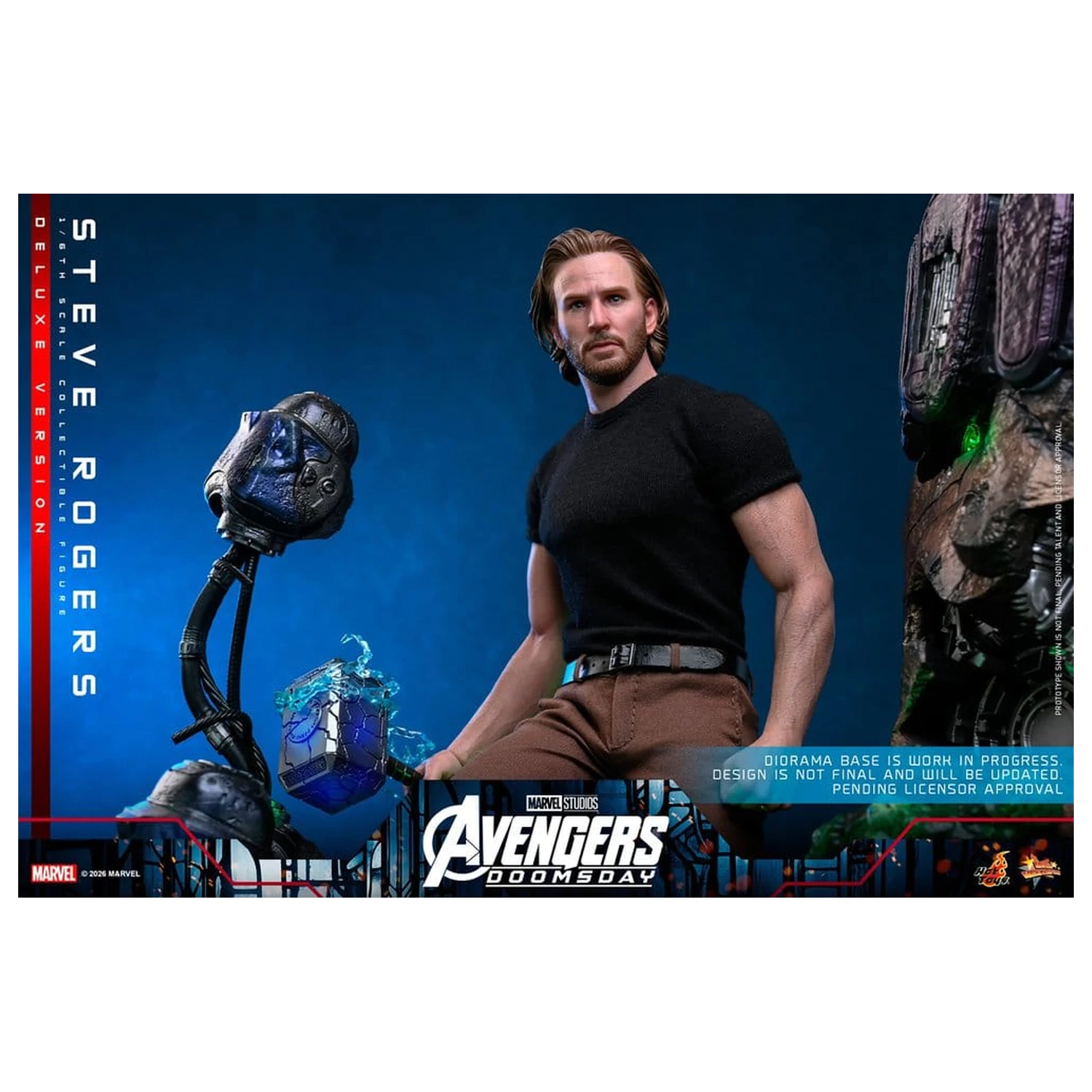 Marvel Avengers: Doomsday Movie Masterpiece akční figurka 1/6 Steve Rogers (Deluxe Version) 31 cm fotografii produktu