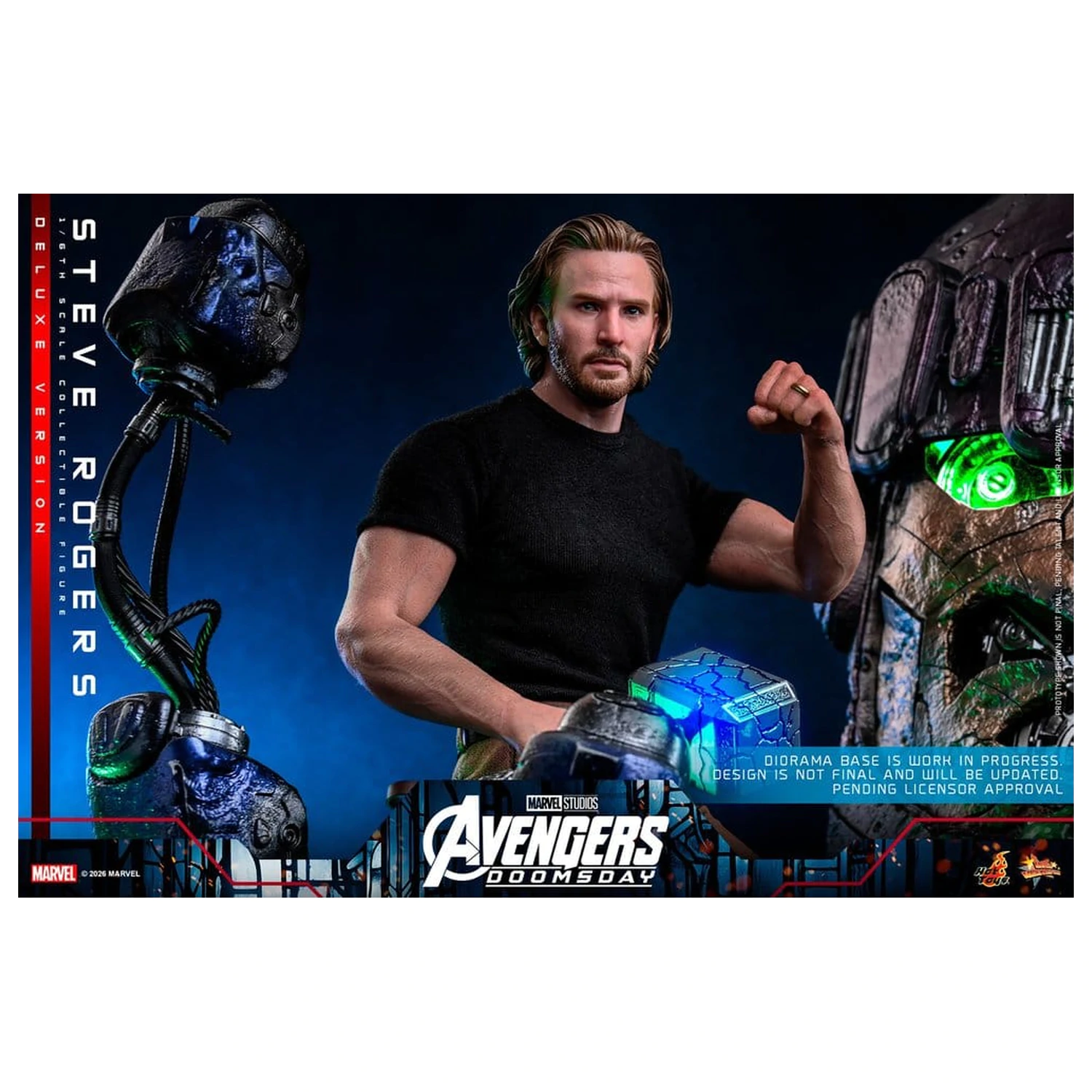Marvel Avengers: Doomsday Movie Masterpiece akční figurka 1/6 Steve Rogers (Deluxe Version) 31 cm fotografii produktu