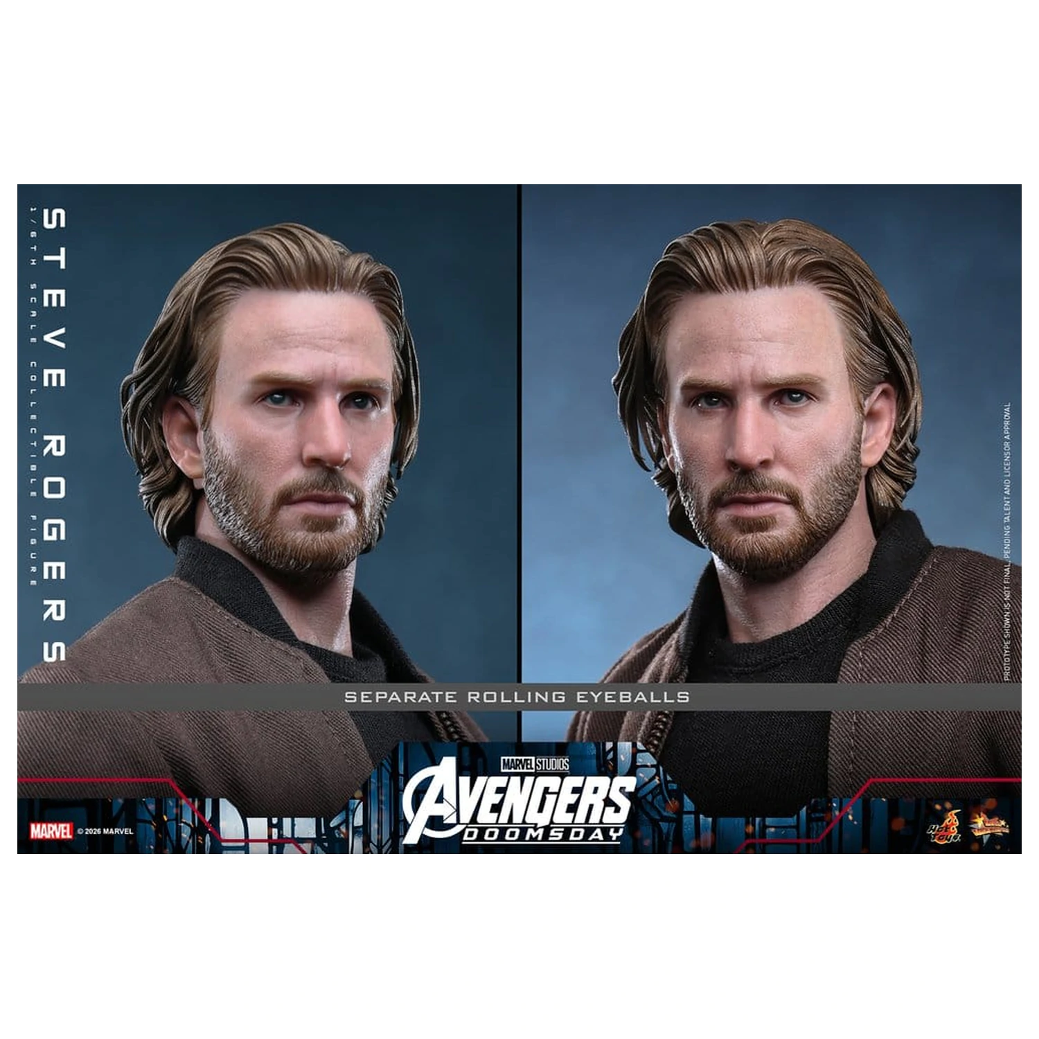 Marvel Avengers: Doomsday Movie Masterpiece akční figurka 1/6 Steve Rogers (Deluxe Version) 31 cm fotografii produktu
