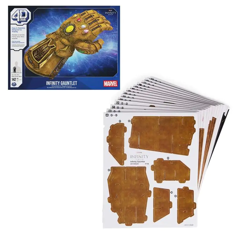 Marvel Avengers Thanos Rukavice 3D puzzle fotografii produktu