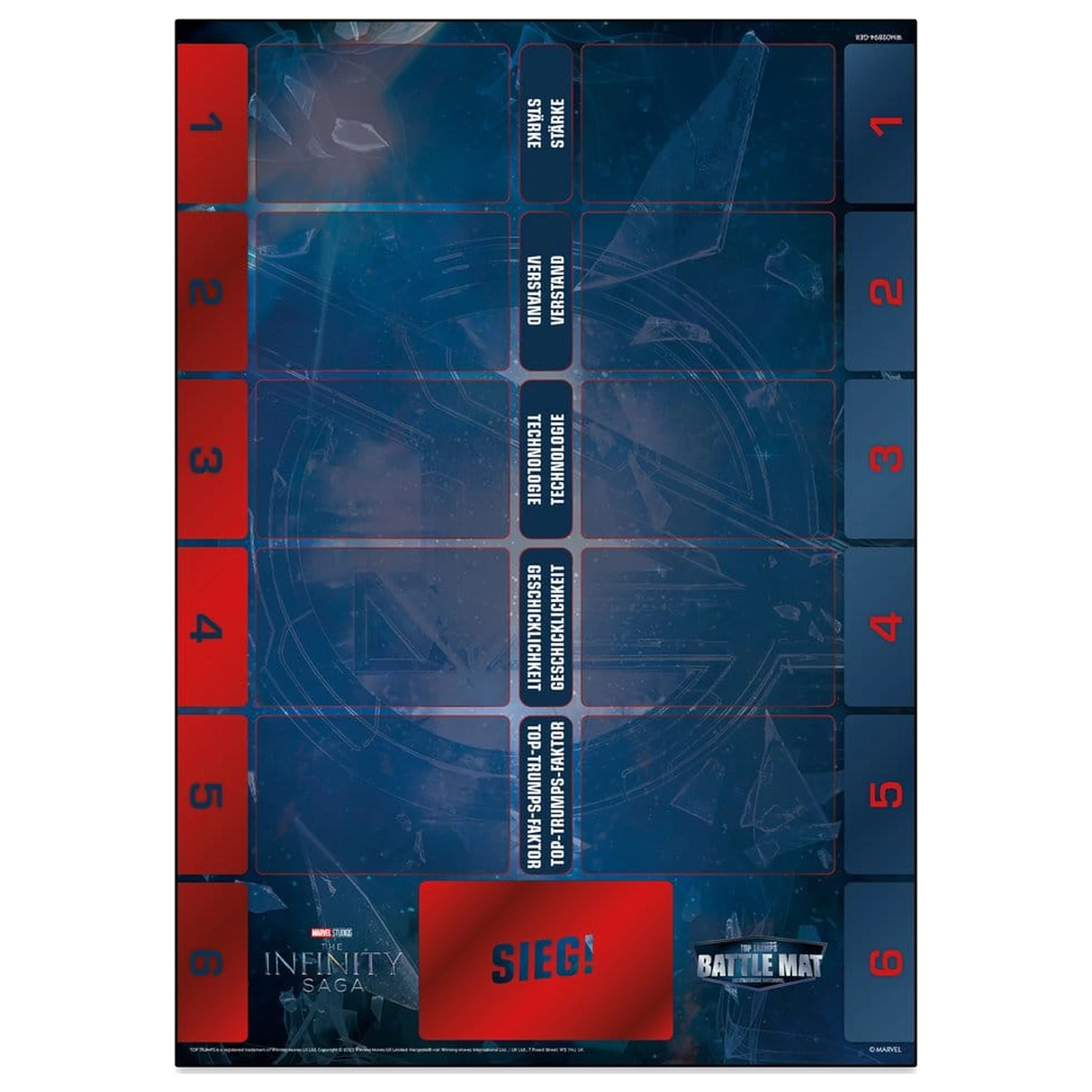 Marvel Desková hra BattleMat *Německá verze* fotografii produktu