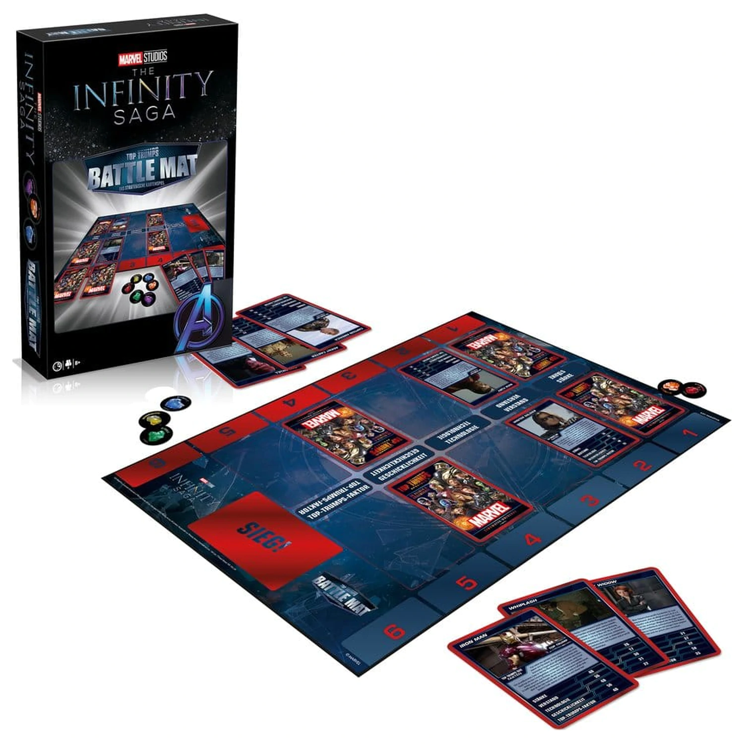 Marvel Desková hra BattleMat *Německá verze* fotografii produktu