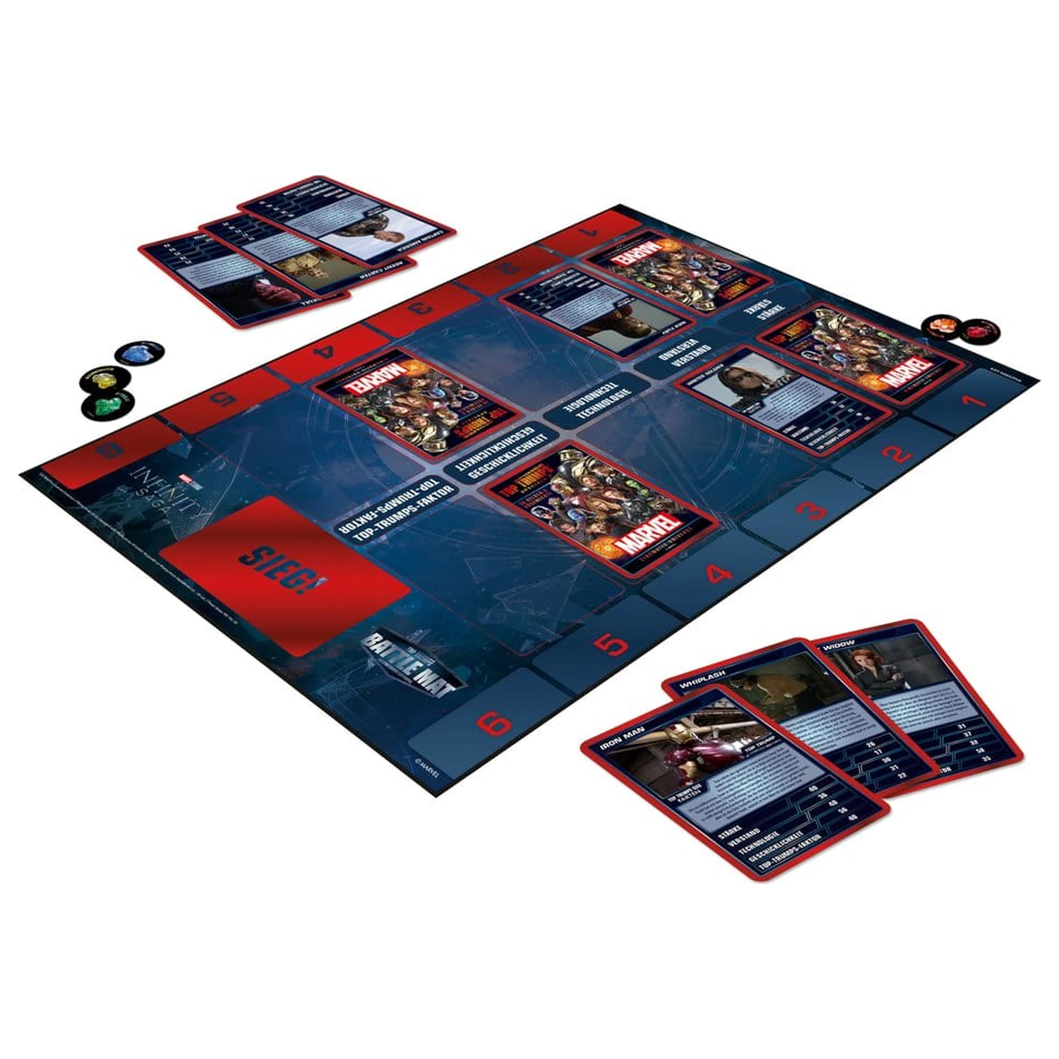 Marvel Desková hra BattleMat *Německá verze* fotografii produktu