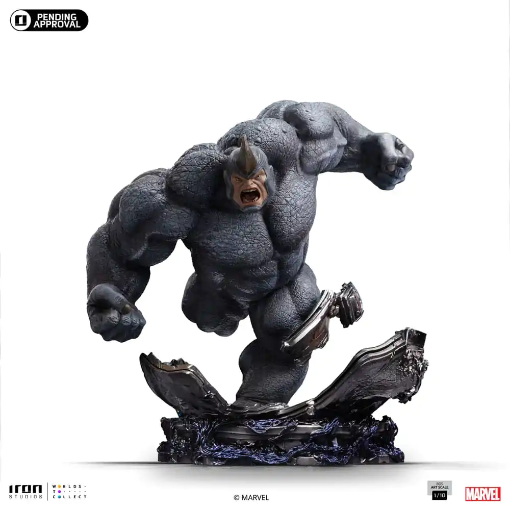 Marvel BDS Art Scale Socha 1/10 Rhino 26 cm fotografii produktu