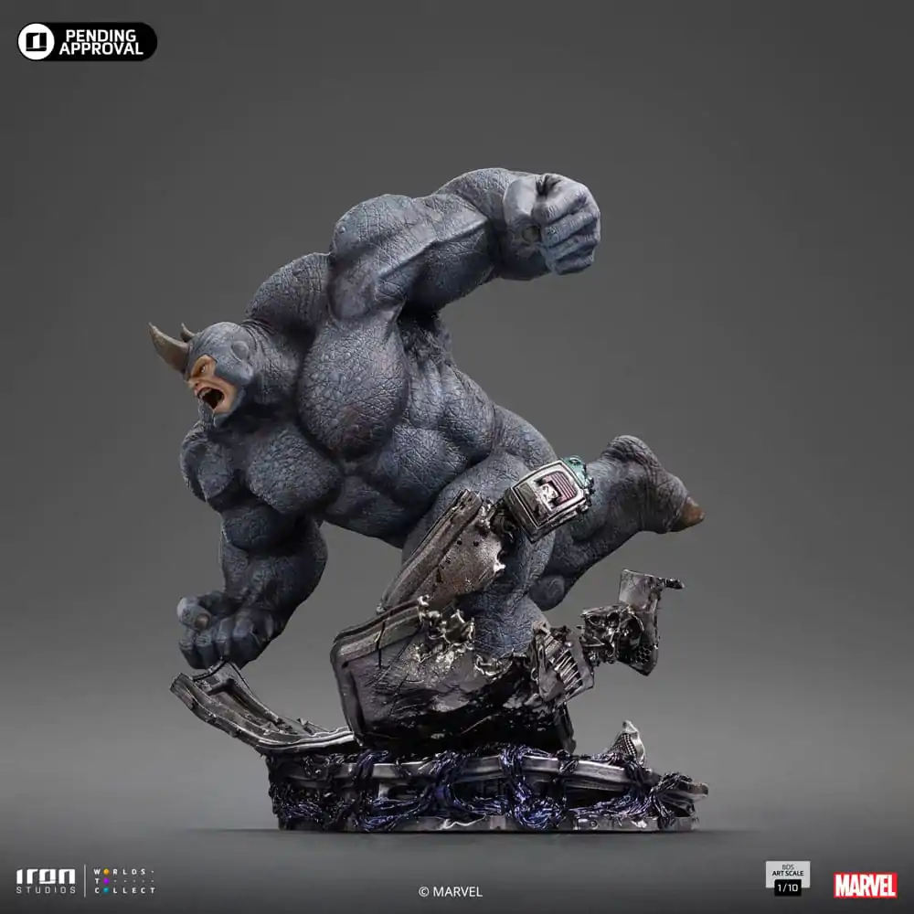 Marvel BDS Art Scale Socha 1/10 Rhino 26 cm fotografii produktu