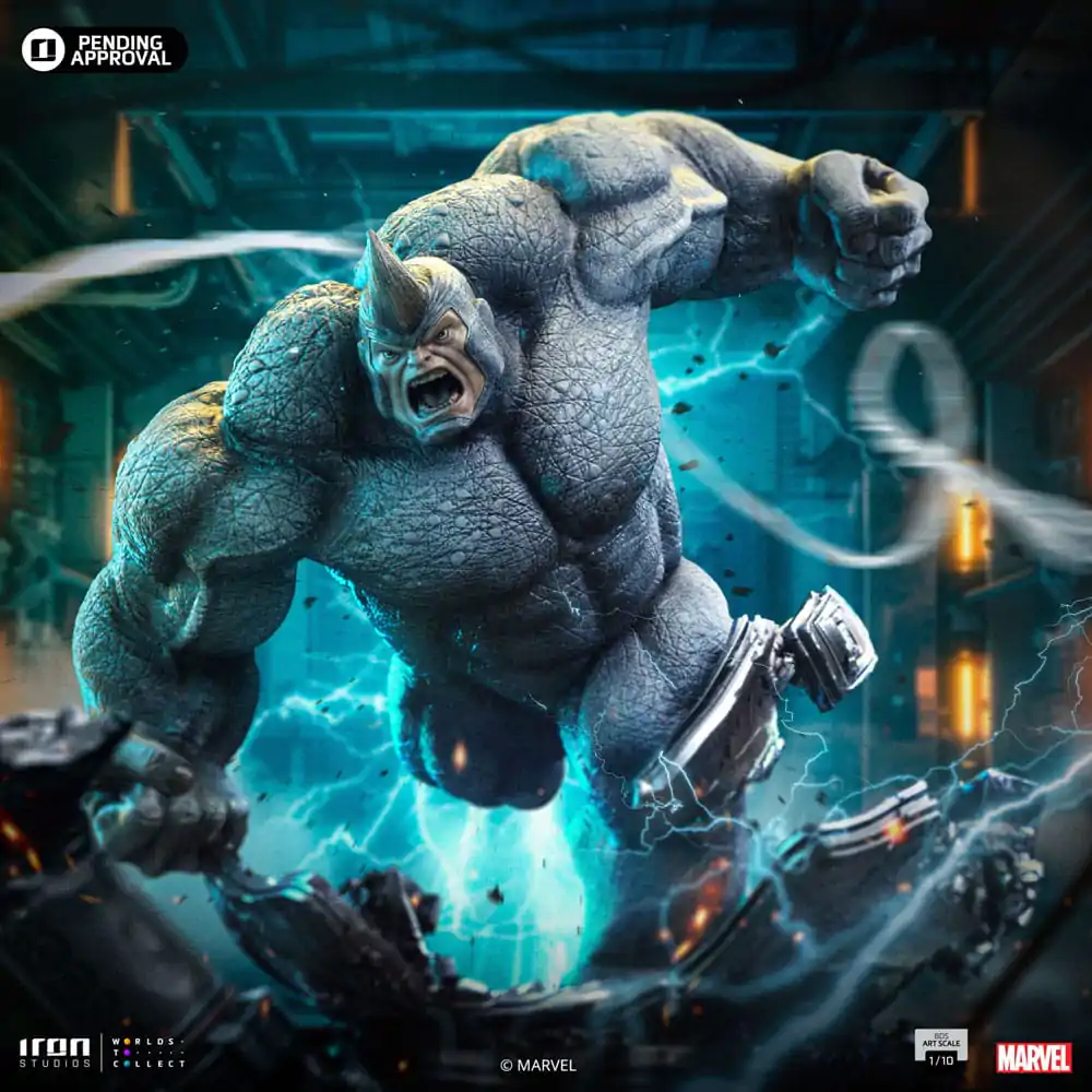 Marvel BDS Art Scale Socha 1/10 Rhino 26 cm fotografii produktu