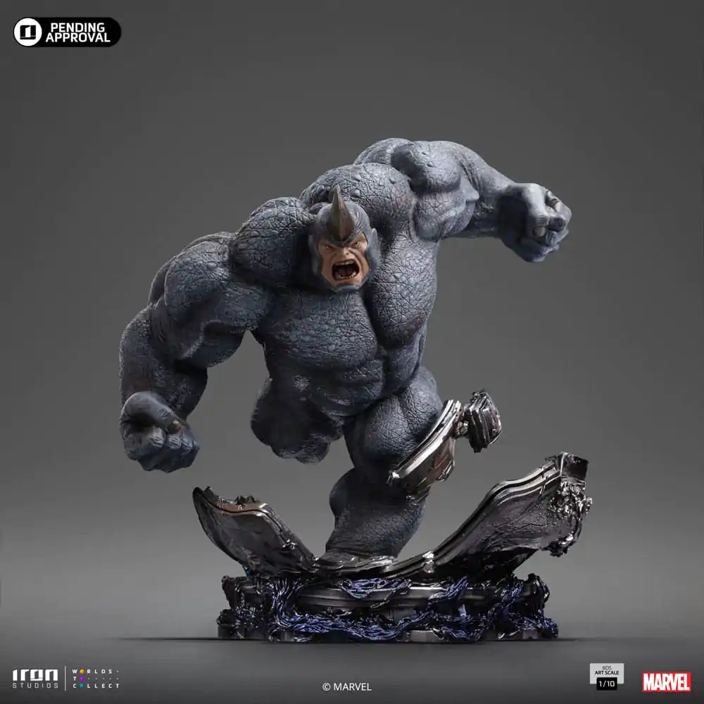 Marvel BDS Art Scale Socha 1/10 Rhino 26 cm fotografii produktu