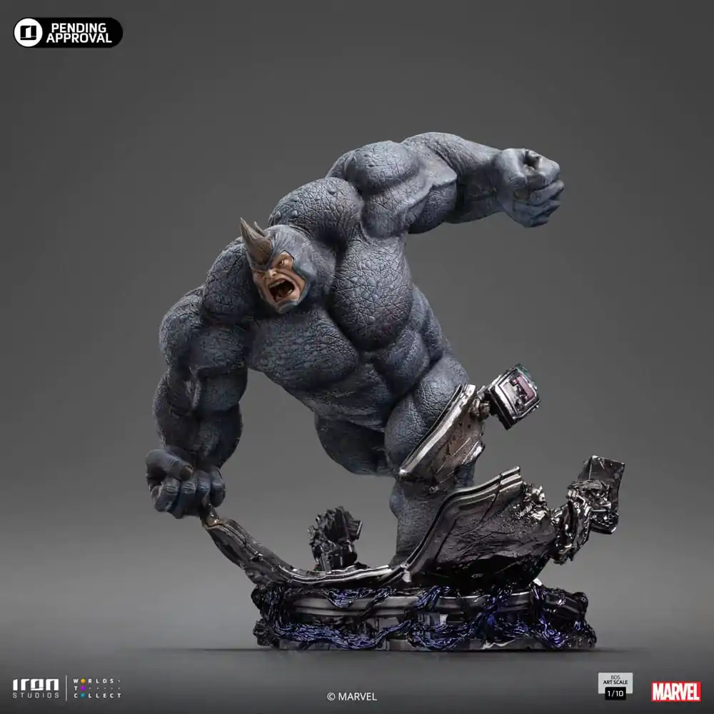 Marvel BDS Art Scale Socha 1/10 Rhino 26 cm fotografii produktu