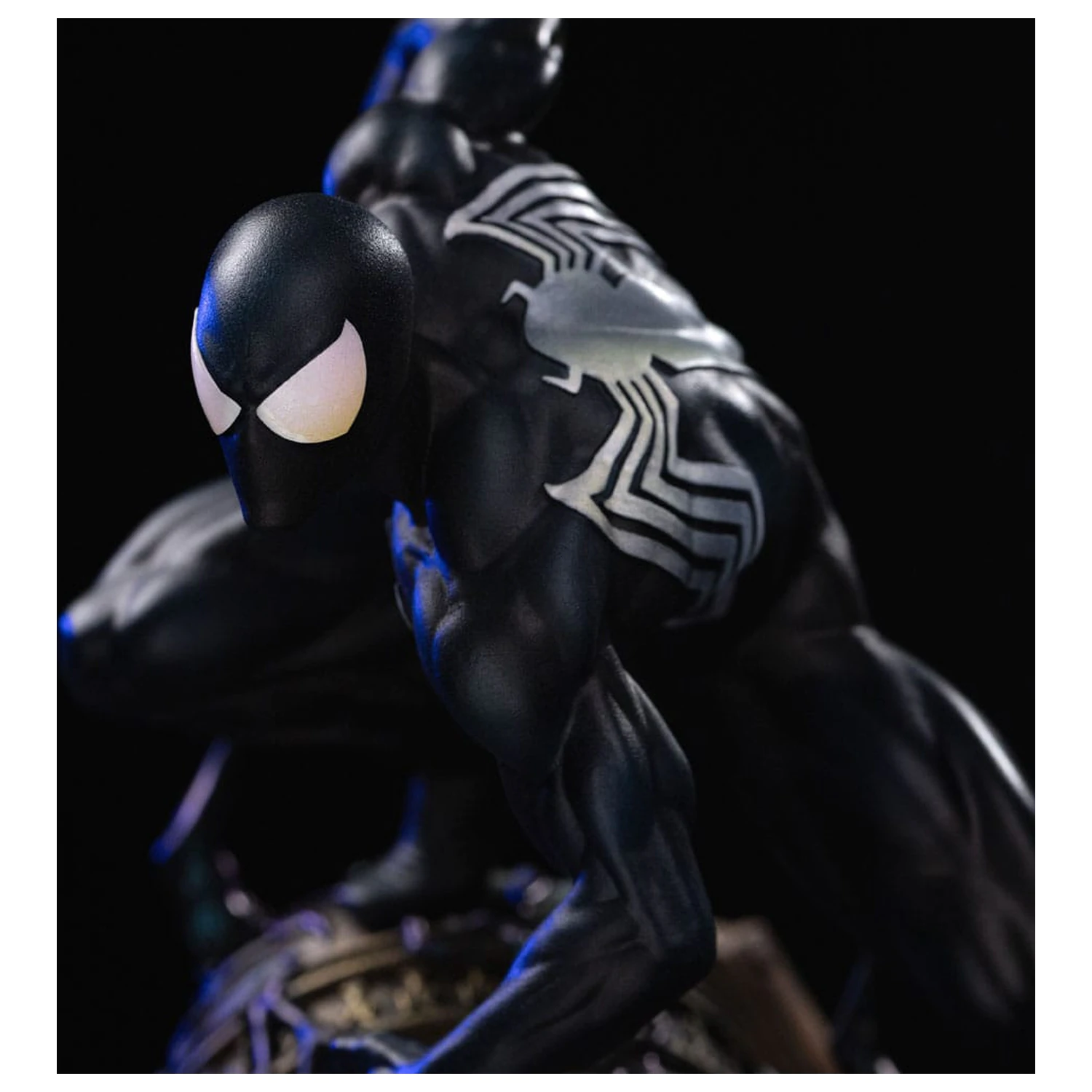 Marvel BDS Art Scale soška 1/10 Spider-Man Black Costume 20 cm fotografii produktu