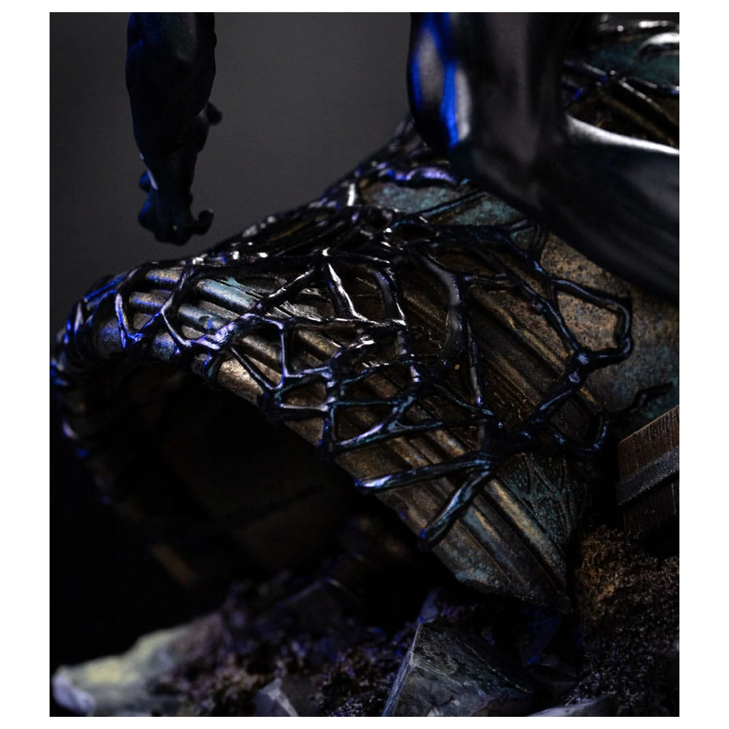 Marvel BDS Art Scale soška 1/10 Spider-Man Black Costume 20 cm fotografii produktu