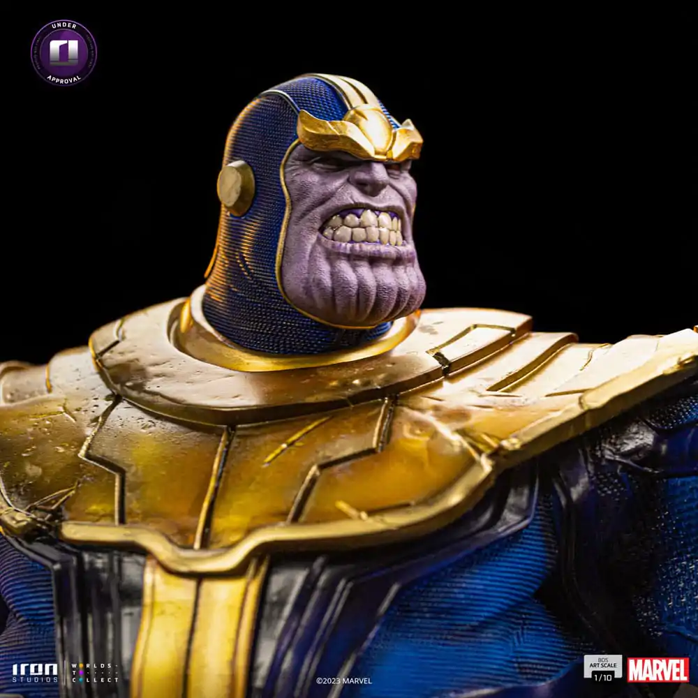 Marvel BDS Art Scale Socha 1/10 Thanos Infinity Gaunlet Diorama 30 cm fotografii produktu