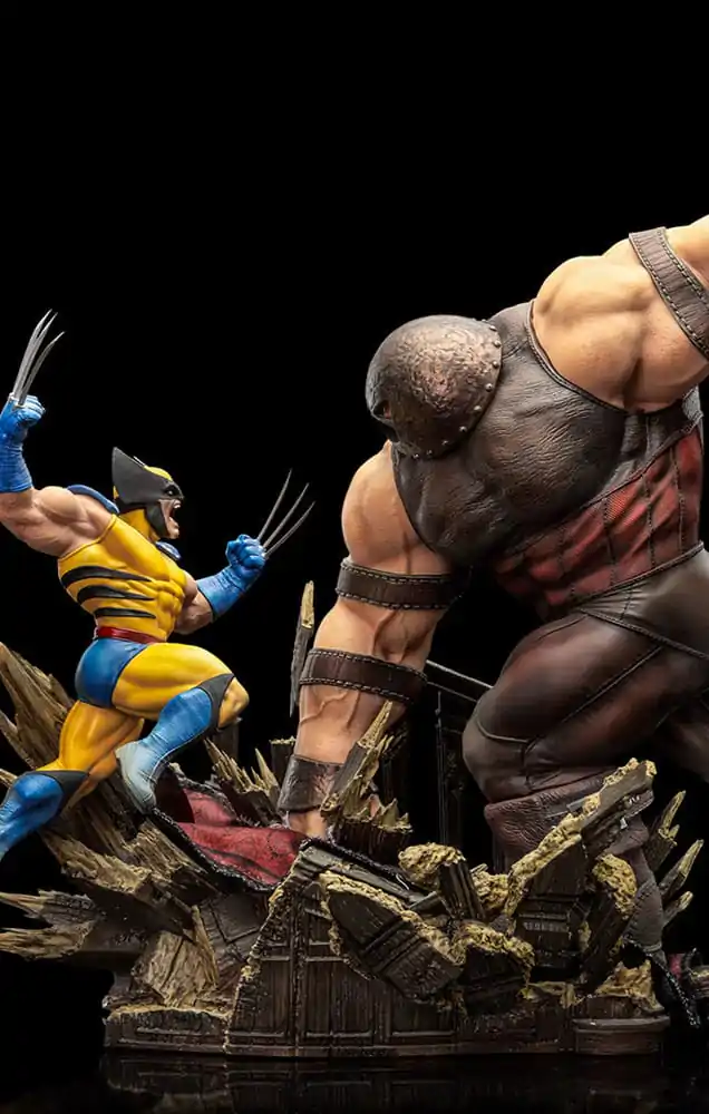 Marvel BDS Art Scale Socha 1/10 Wolverine vs Juggernaut heo EU Exclusive 30 cm fotografii produktu