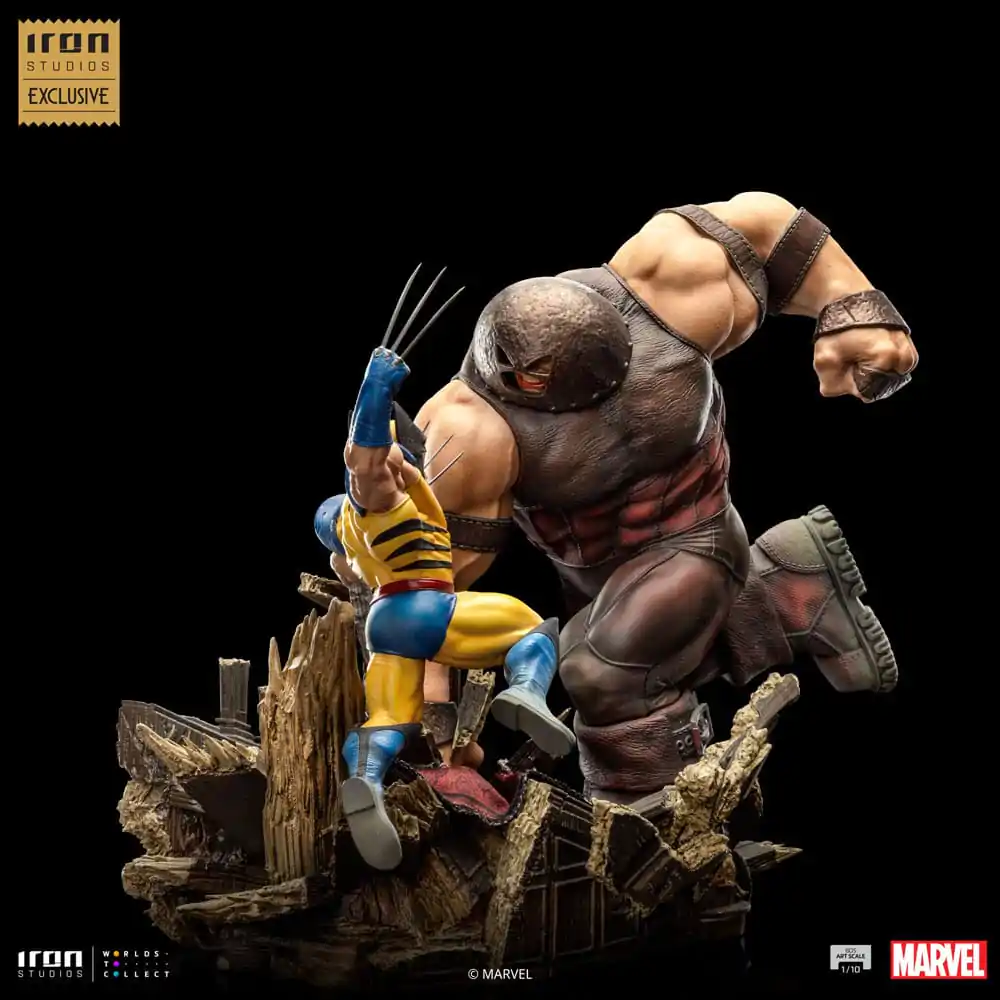 Marvel BDS Art Scale Socha 1/10 Wolverine vs Juggernaut heo EU Exclusive 30 cm fotografii produktu