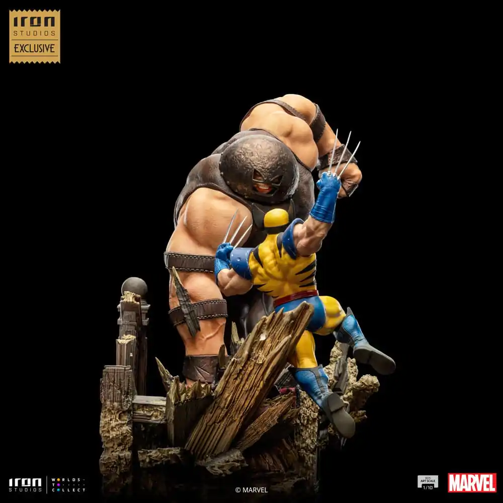 Marvel BDS Art Scale Socha 1/10 Wolverine vs Juggernaut heo EU Exclusive 30 cm fotografii produktu