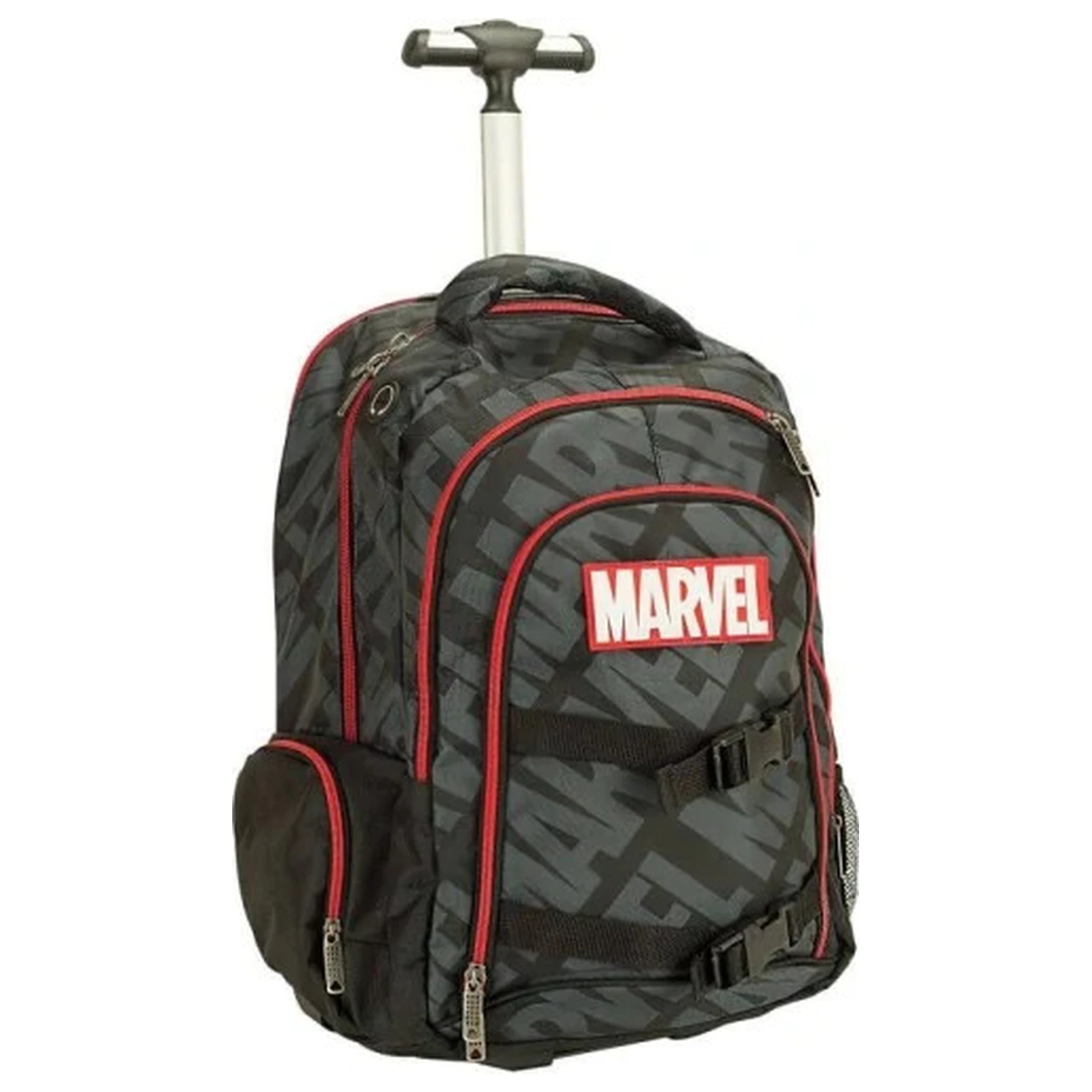 Marvel Black Rolling školní taška, taška 46 cm fotografii produktu