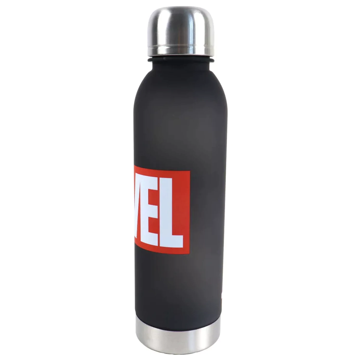 Marvel černá plastová láhev na vodu se šroubovacím uzávěrem 750 ml fotografii produktu