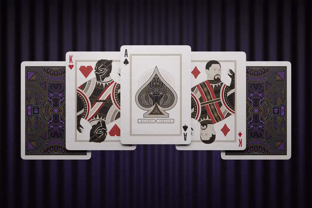 Marvel Playing Cards Black Panther - Hrací karty Black Panther fotografii produktu