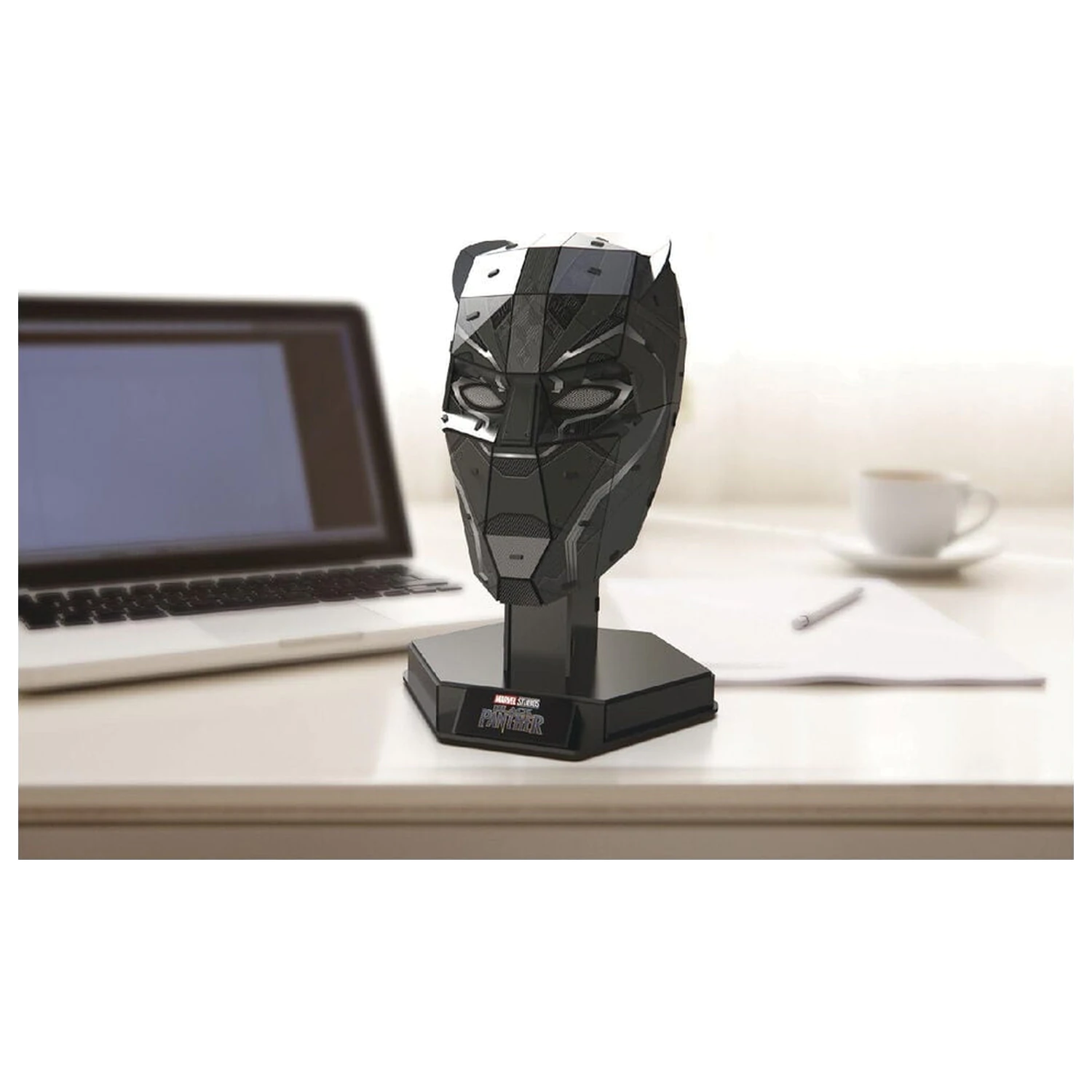 Marvel Black Panther busta 3D puzzle fotografii produktu