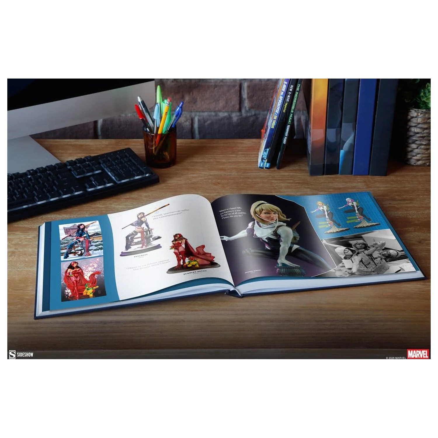 Marvel Kniha Sběr vesmíru: The Art of Sideshow (Pevná vazba) fotografii produktu