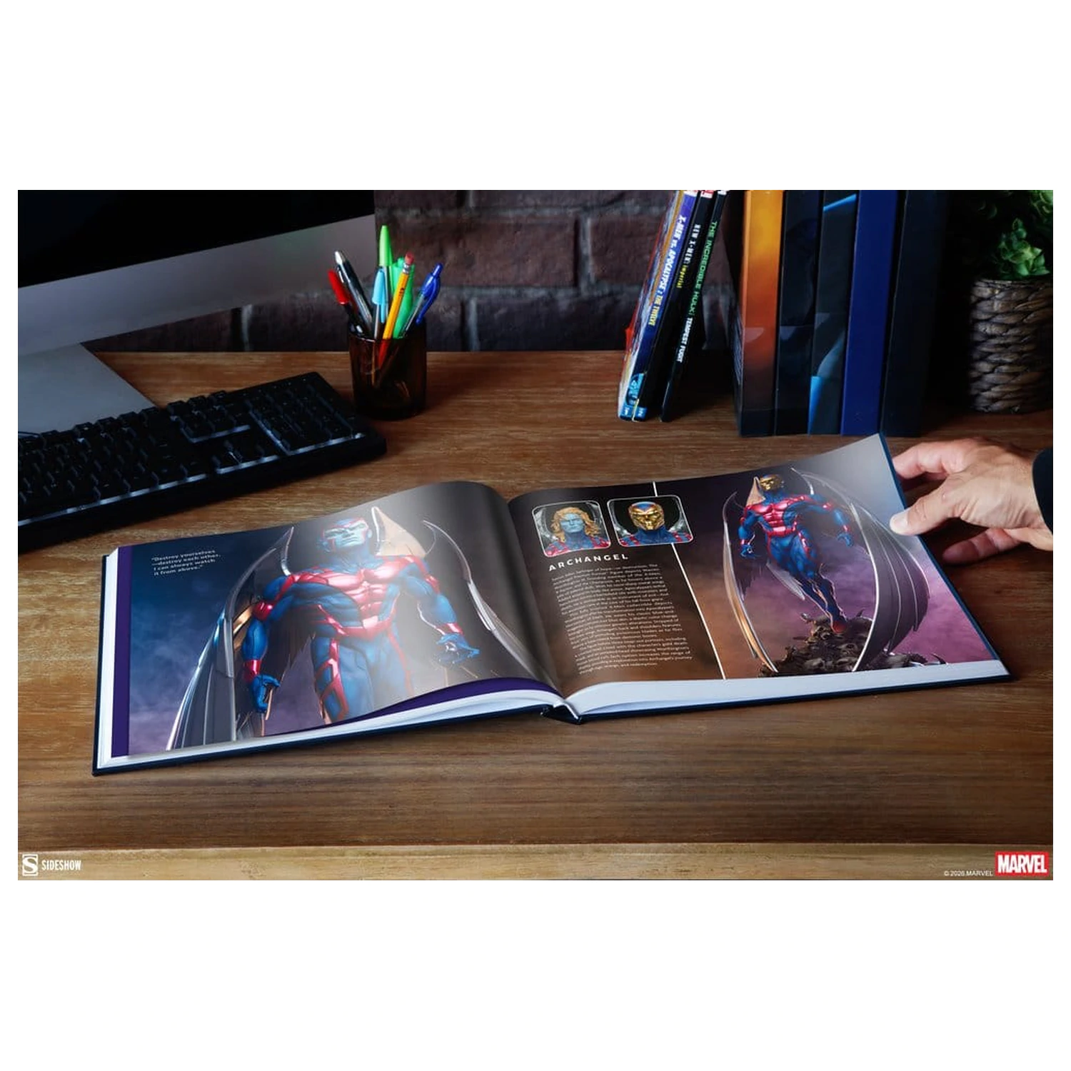 Marvel Kniha Sběr vesmíru: The Art of Sideshow (Pevná vazba) fotografii produktu