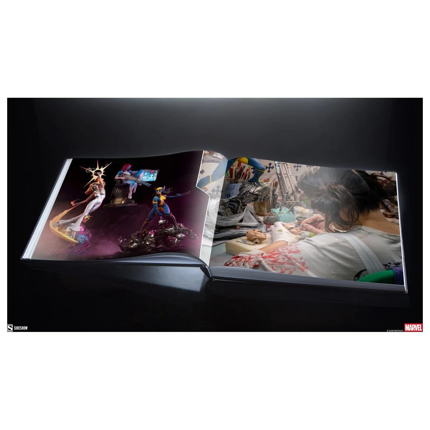 Marvel Kniha Sběr vesmíru: The Art of Sideshow (Pevná vazba) fotografii produktu