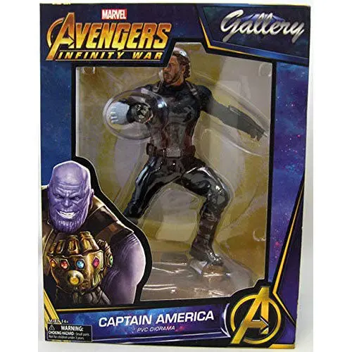 Avengers Infinity War Marvel Gallery PVC soška Captain America 23 cm fotografii produktu