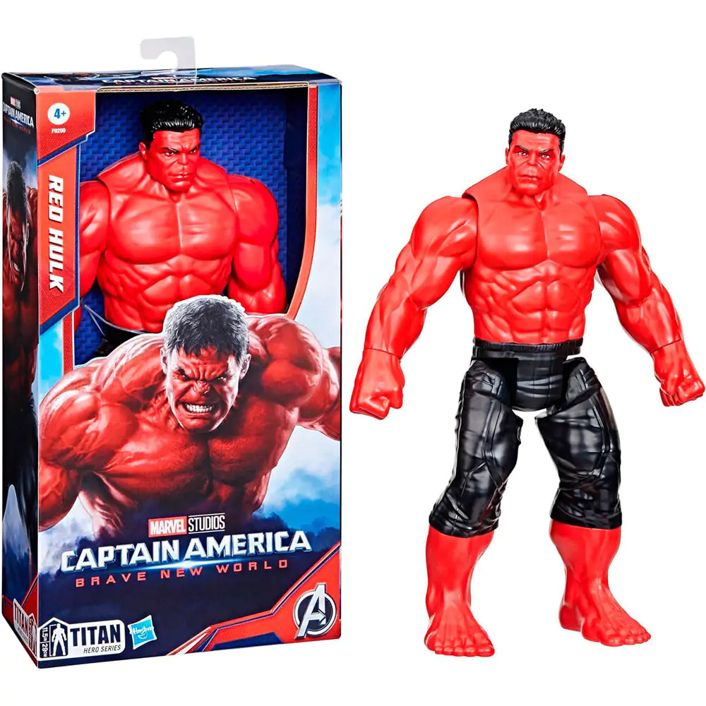 Marvel Avengers Captain America Brave New World Titan Hero figurka Red Hulk 30 cm fotografii produktu