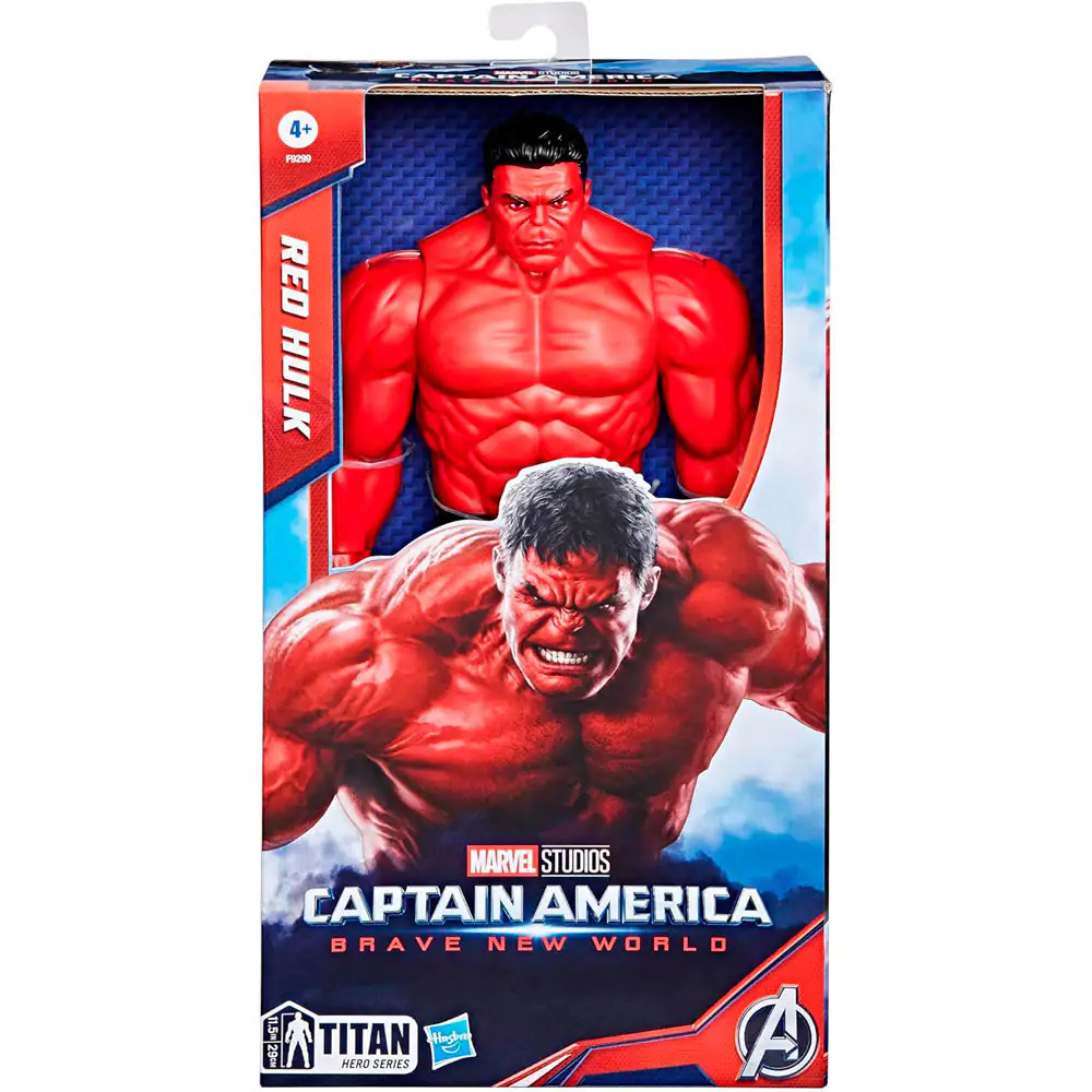 Marvel Avengers Captain America Brave New World Titan Hero figurka Red Hulk 30 cm fotografii produktu