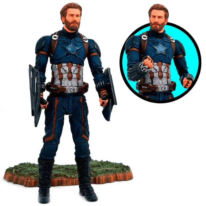 Marvel Avengers Captain America kloubová figurka 18 cm fotografii produktu