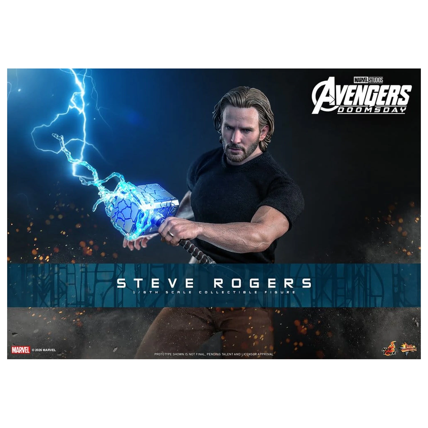 Marvel Avengers: Doomsday Movie Masterpiece Akční figurka 1/6 Steve Rogers 31 cm fotografii produktu