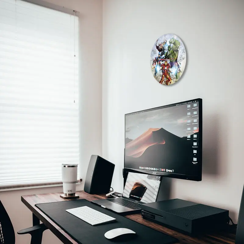 Marvel Avengers nástěnné hodiny fotografii produktu