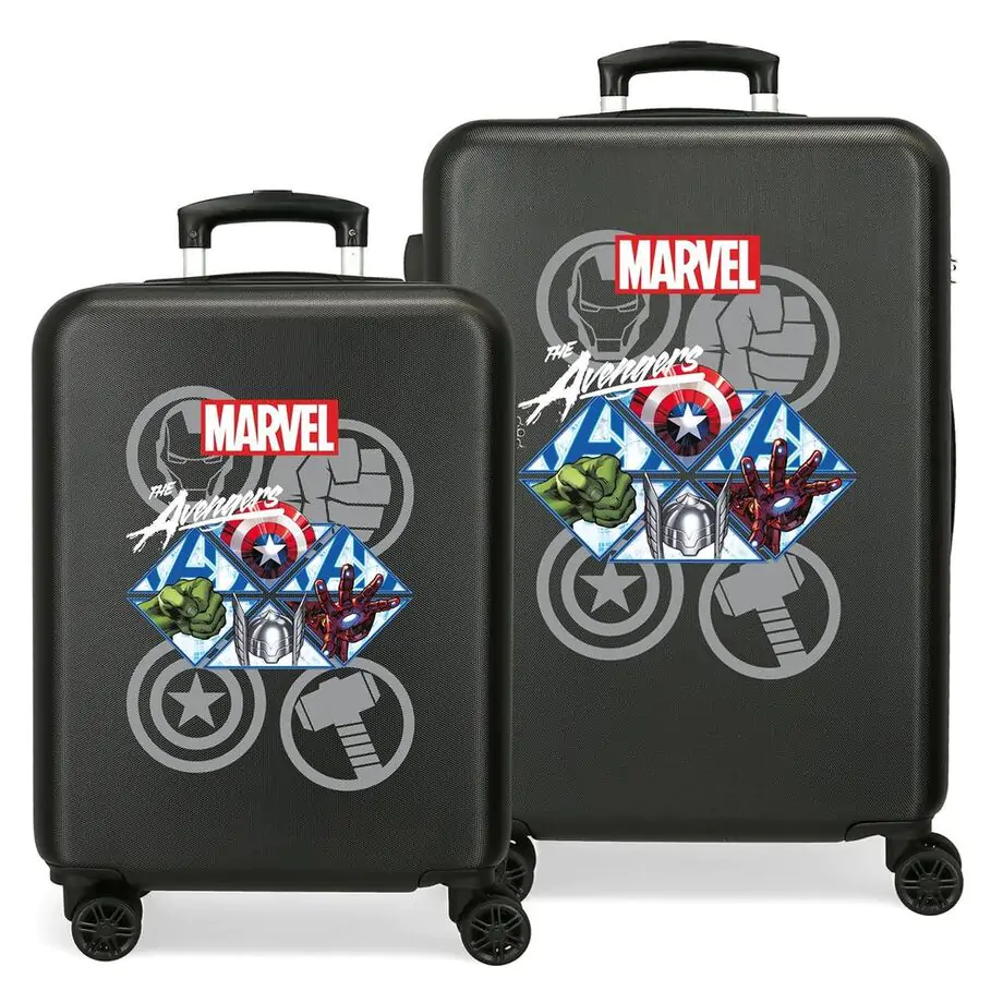 Marvel Avengers Heroes ABS sada 2 trolley kufry fotografii produktu