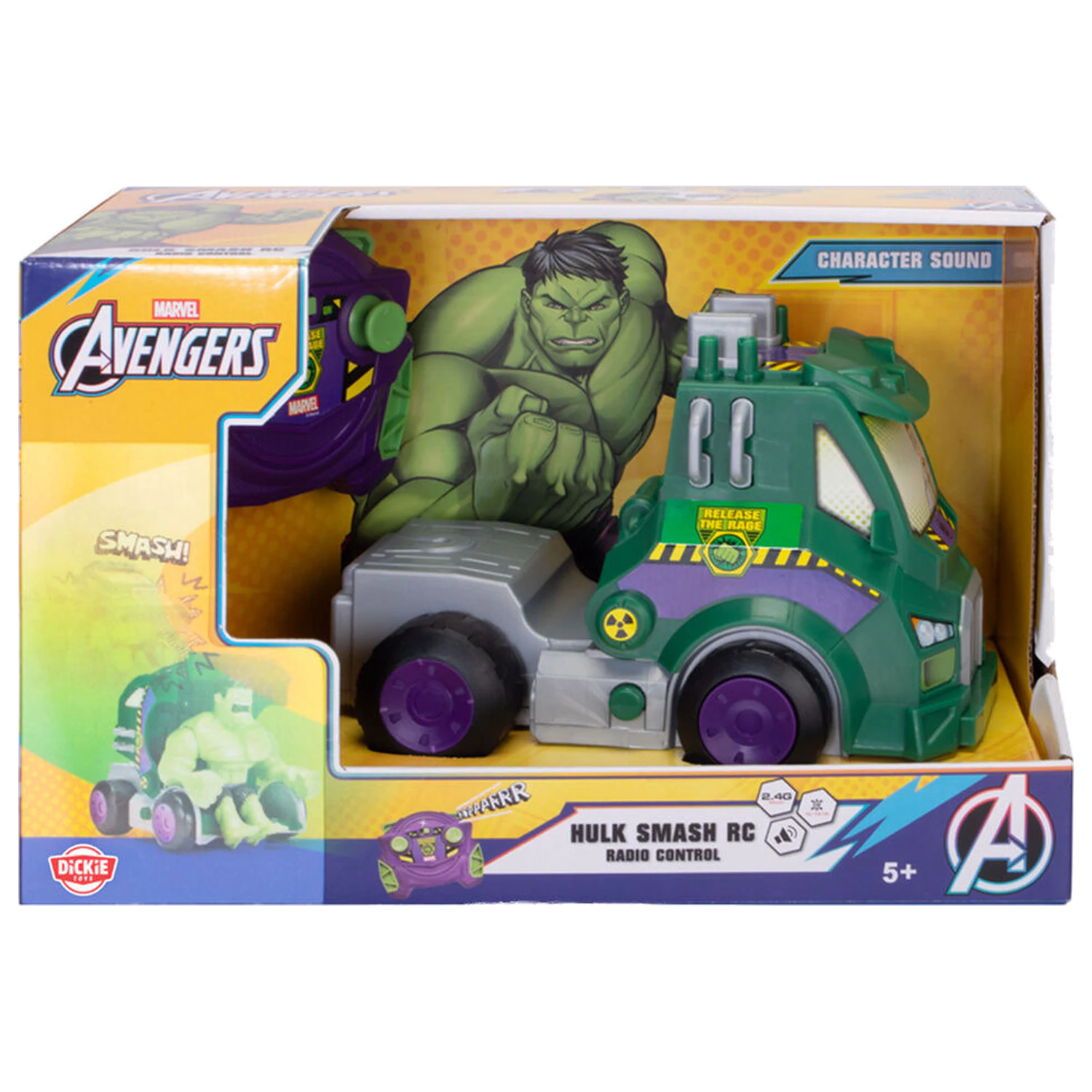 Marvel Avengers Hulk Smash Rádiem řízené vozidlo fotografii produktu