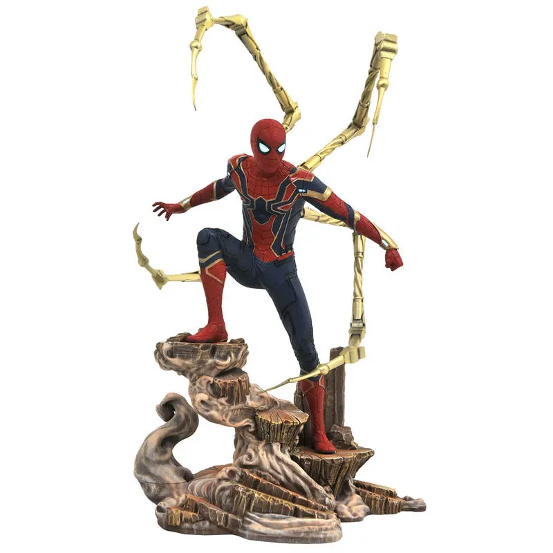 Avengers Infinity War Marvel Movie Gallery PVC soška Iron Spider-Man 23 cm fotografii produktu