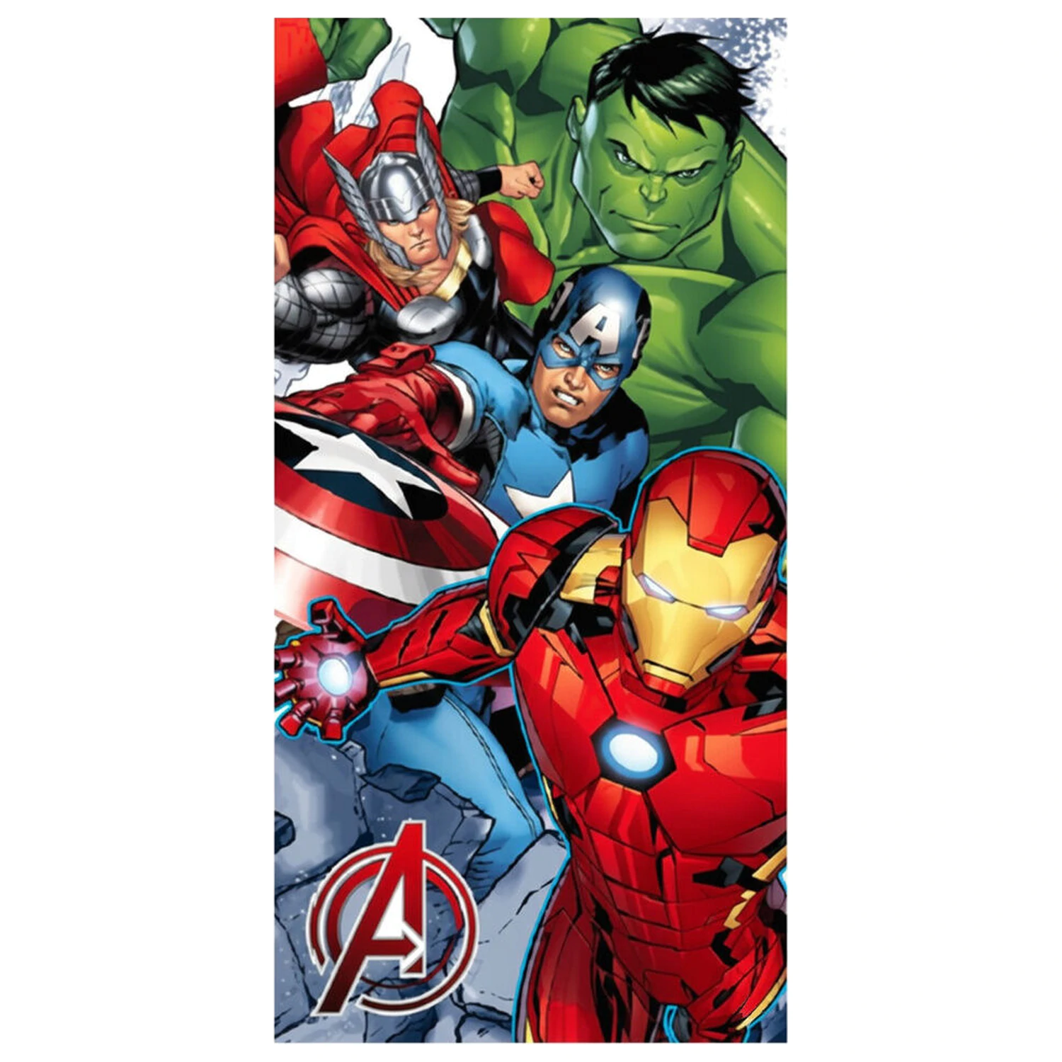 Marvel Avengers mikro vláknová plážová osuška fotografii produktu