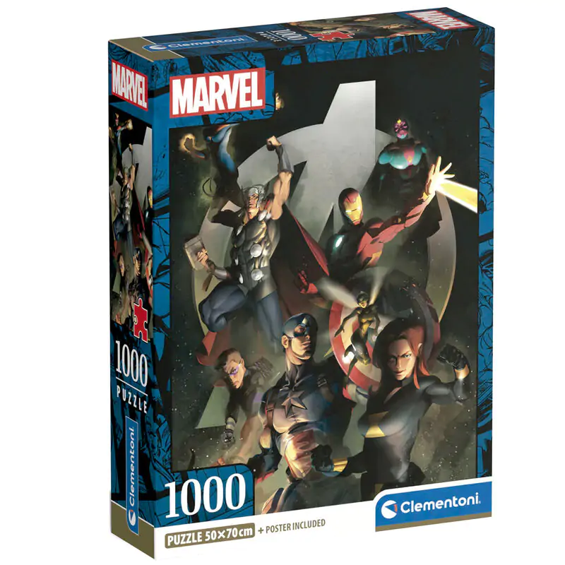 Marvel Avengers puzzle 1000 dílků fotografii produktu