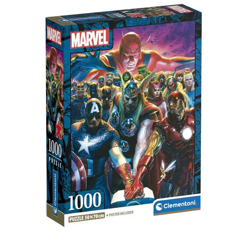 Marvel Avengers puzzle 1000 dílků fotografii produktu