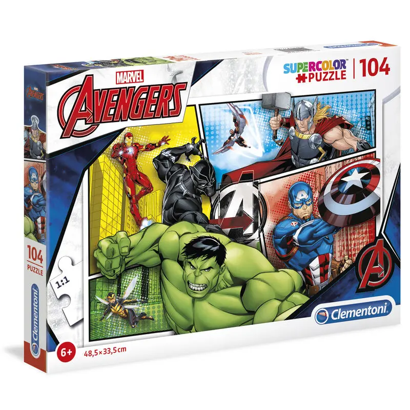 Marvel Avengers puzzle 104 dílků fotografii produktu