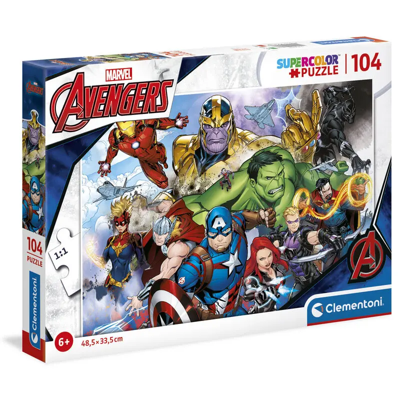 Marvel Avengers puzzle 104 dílků fotografii produktu