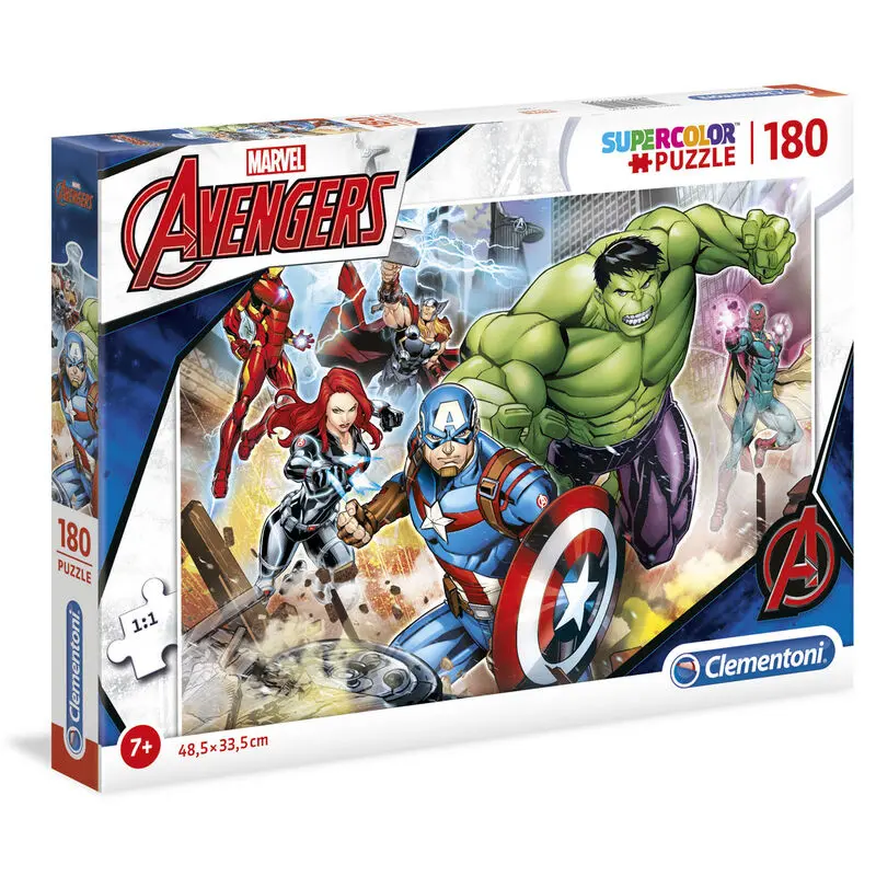 Marvel Avengers puzzle 180 dílků fotografii produktu