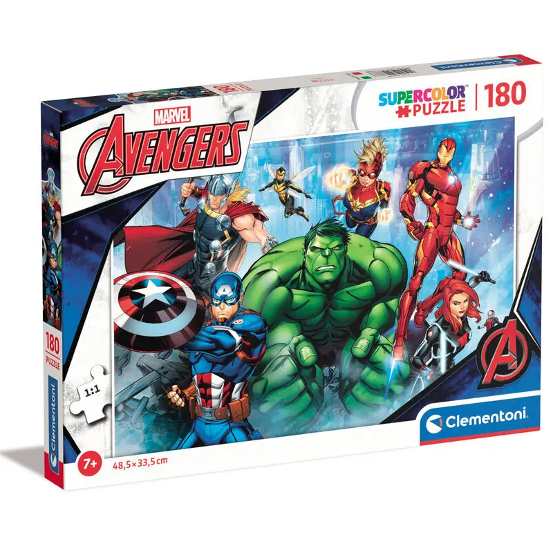 Marvel Avengers puzzle 180 dílků fotografii produktu