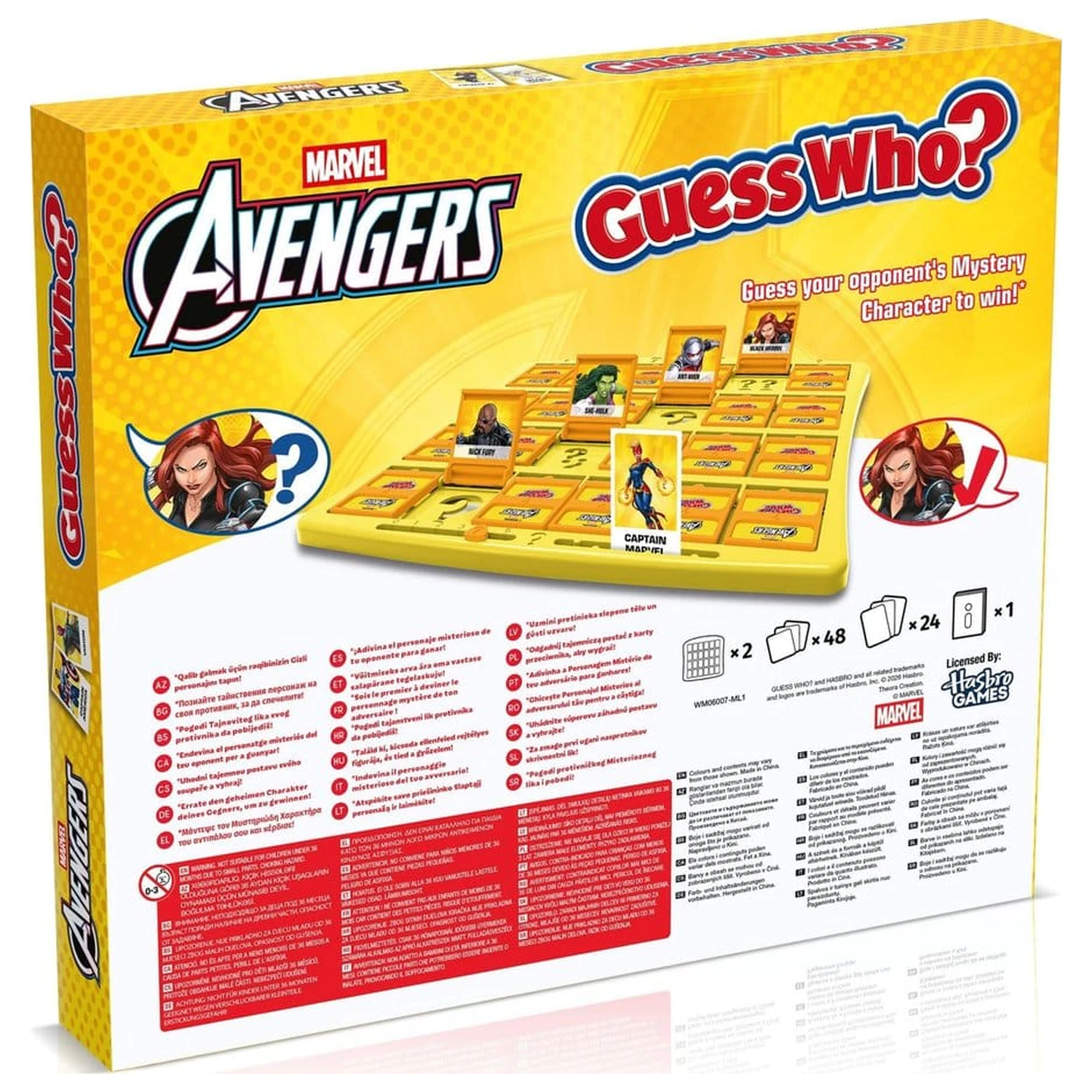 Marvel Stolní hra Guess Who? Avengers fotografii produktu