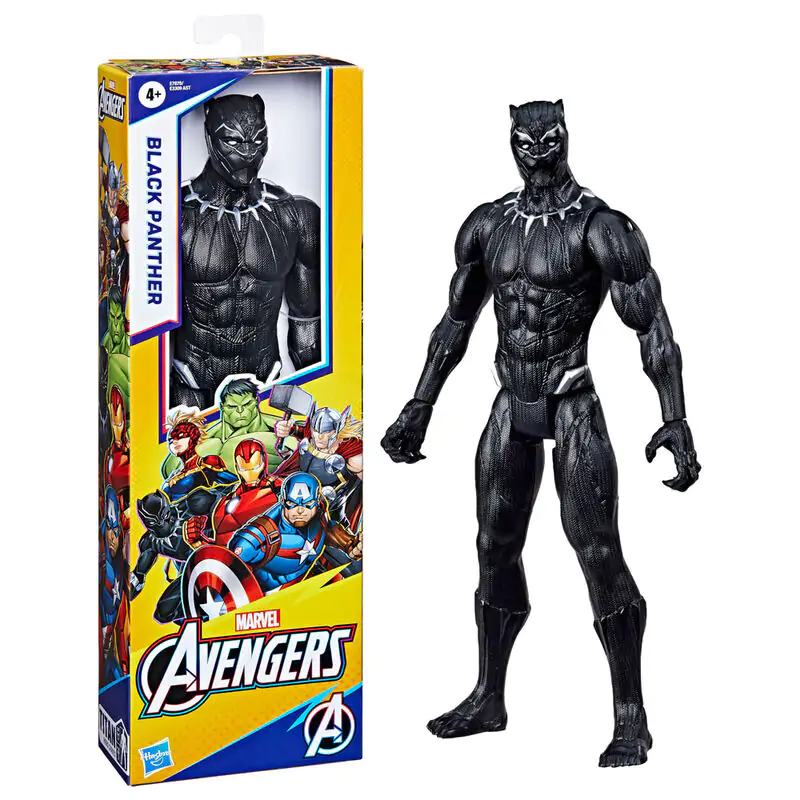 Marvel Avengers Titan Hero Black Panther deluxe figurka 30 cm fotografii produktu