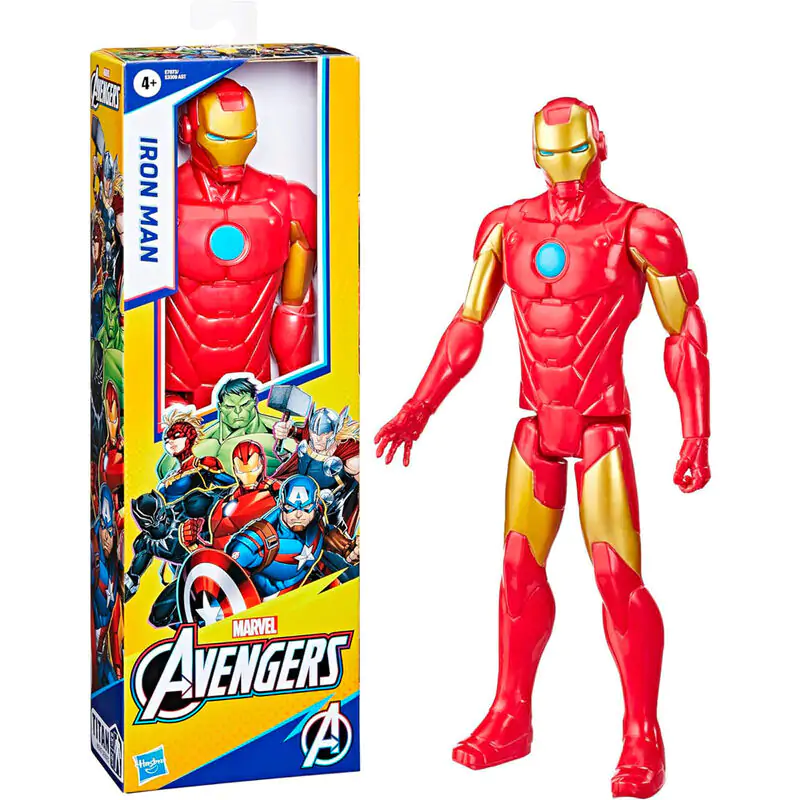 Marvel Avengers Titan Hero Iron Man deluxe figurka 30 cm fotografii produktu