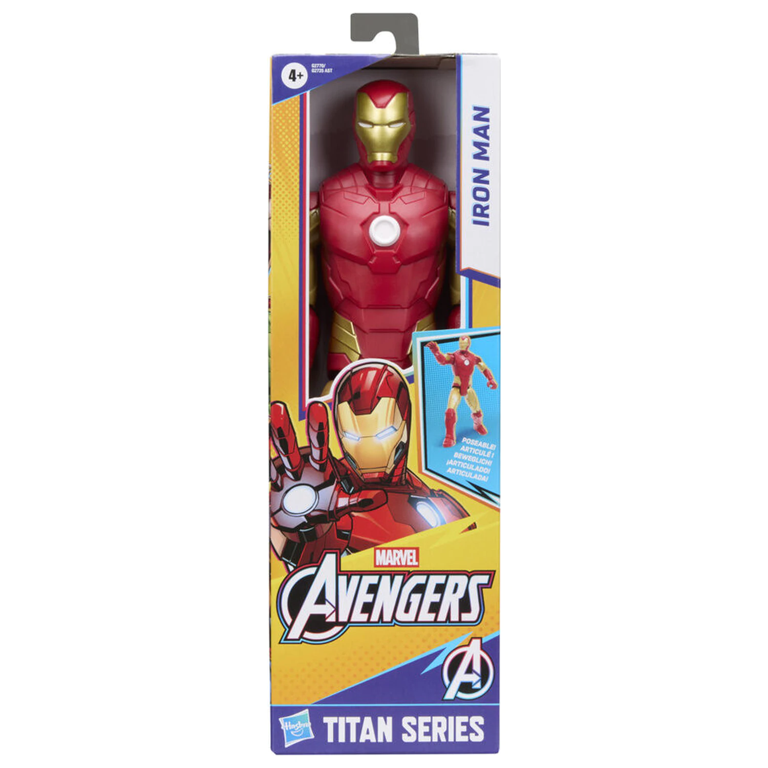 Marvel Avengers Titan Series Iron Man figurka 30 cm fotografii produktu