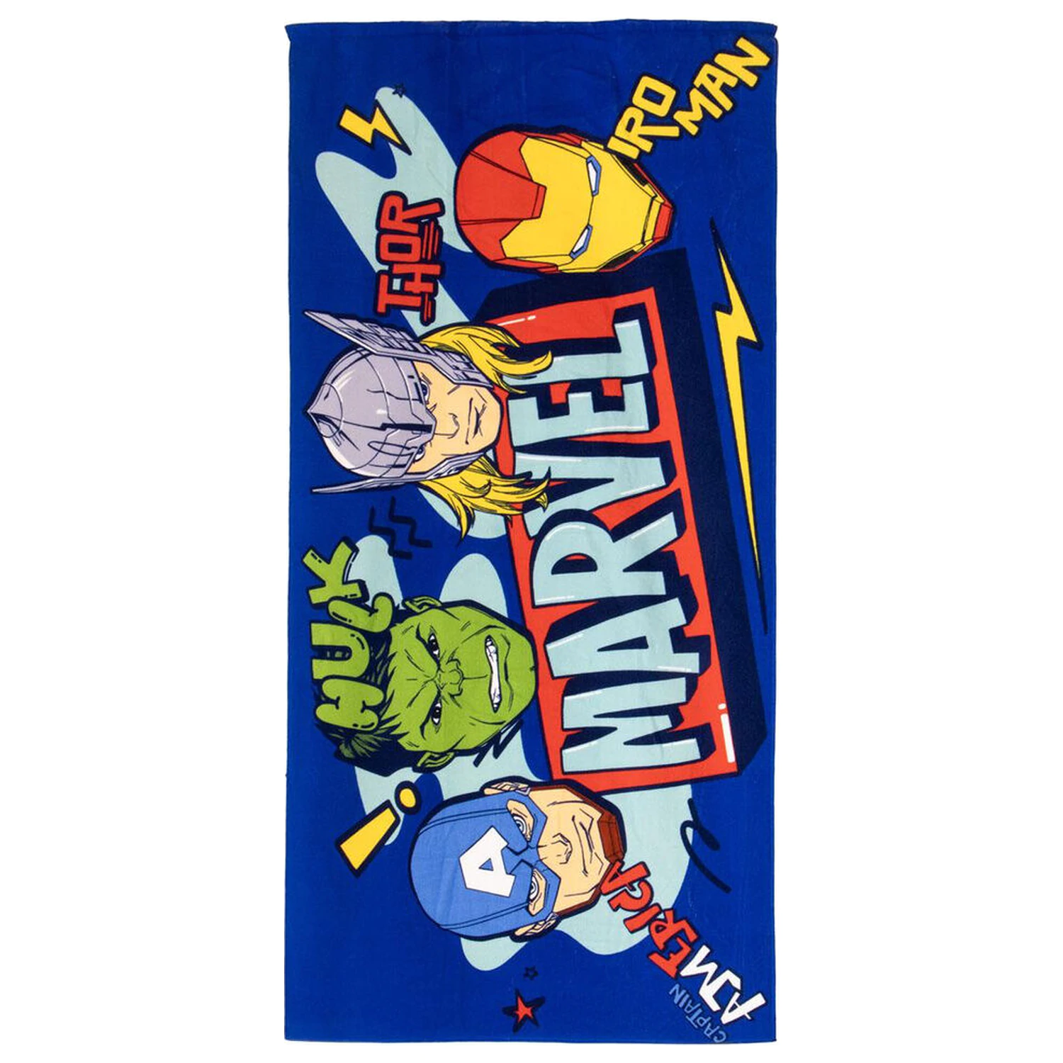 Marvel Avengers ručník + plavecké brýle set fotografii produktu