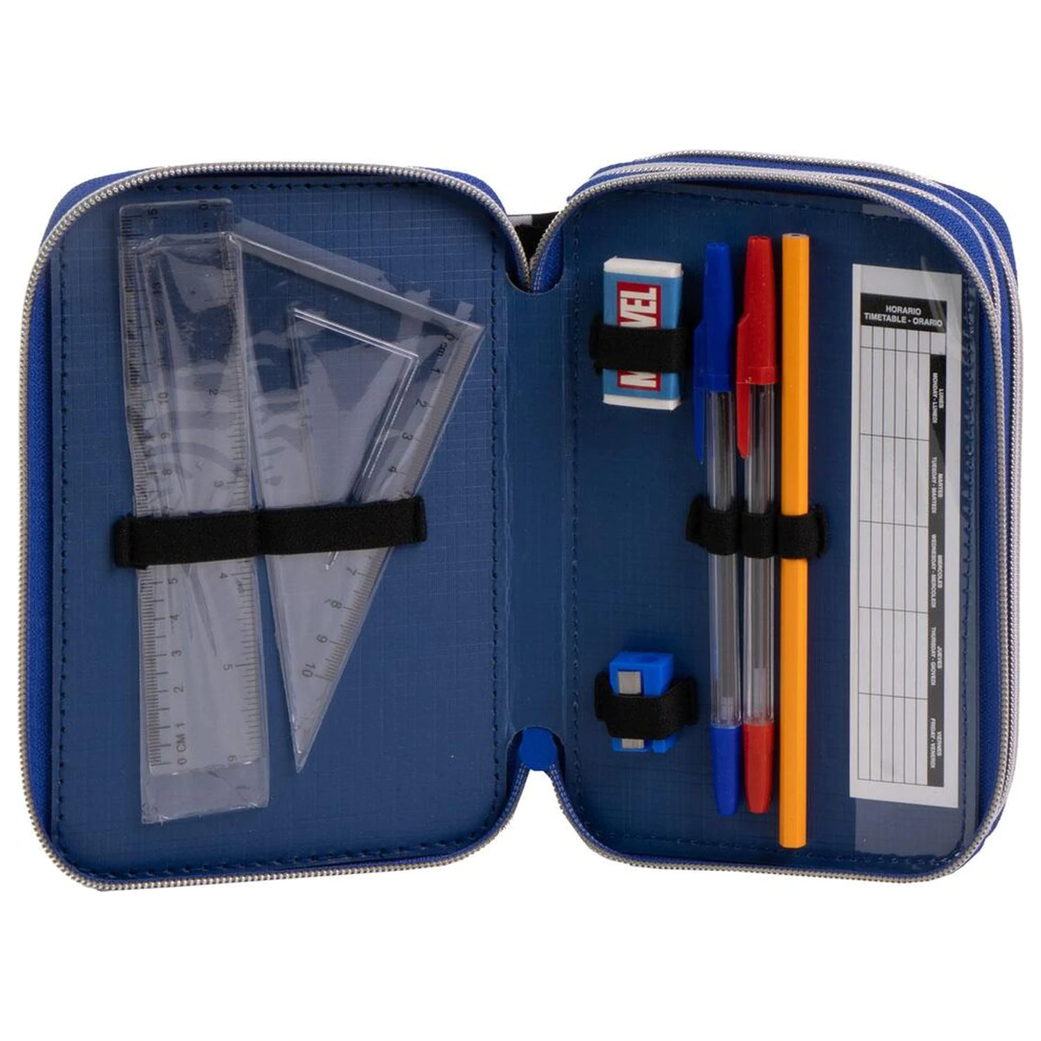 Marvel Avengers trojité pouzdro na tužky fotografii produktu