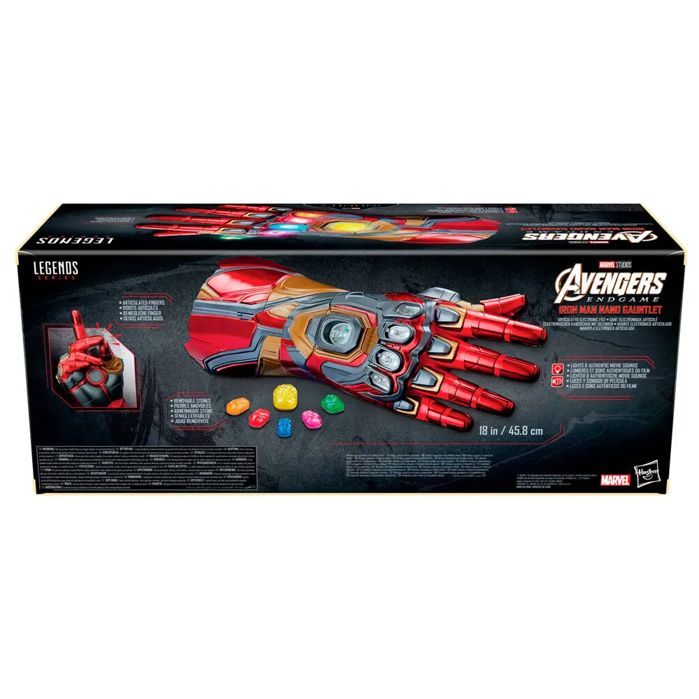 Marvel Legends Series Electronic Iron Man Nano Gauntlet fotografii produktu