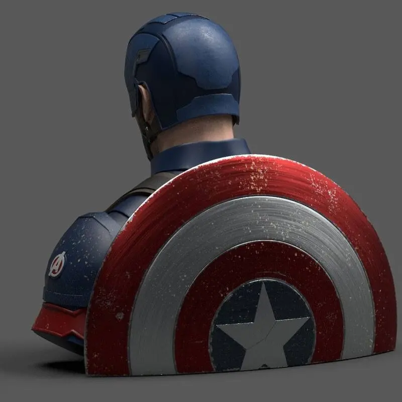Marvel Avengers Endgame Captain America busta kasička 20cm fotografii produktu